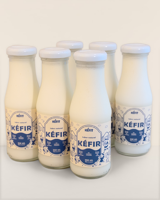 Kéfir Sabor Natural 250 ml (Pack x 6)