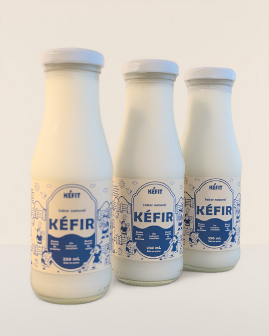Kéfir Sabor Natural 250 ml (Pack x 3)