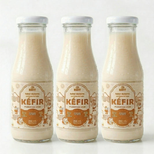 Kéfir Sabor Durazno 250 ml (Pack x 3)