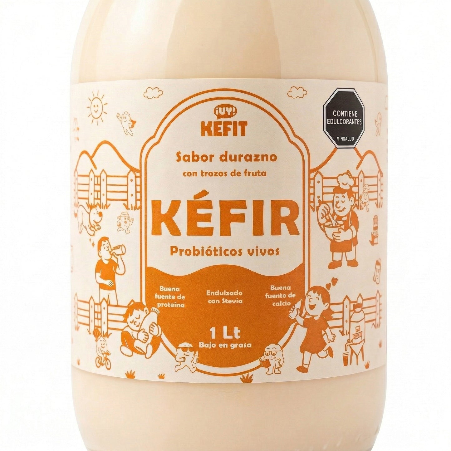 Kéfir Sabor Durazno x 1000 ml