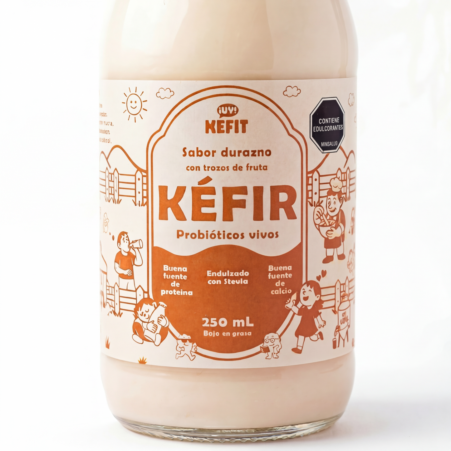 Kéfir Sabor Durazno x 250 ml